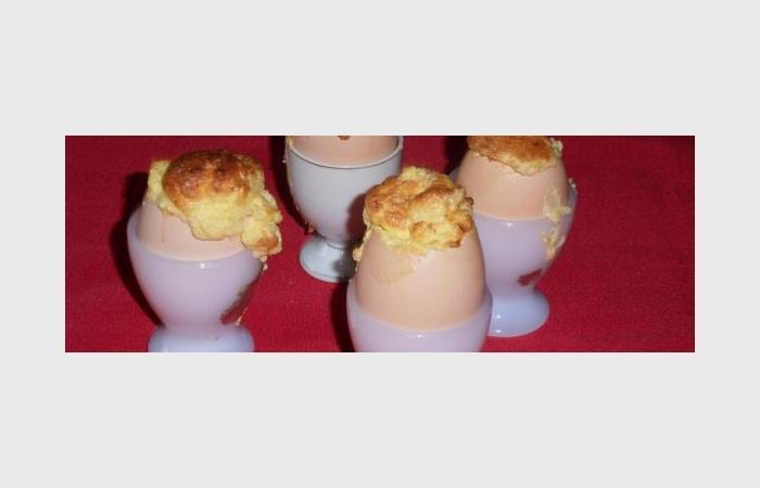 R�gime Dukan (recette minceur) : Oeufs souffl�s en coquilles #dukan https://www.proteinaute.com/recette-oeufs-souffles-en-coquilles-10908.html