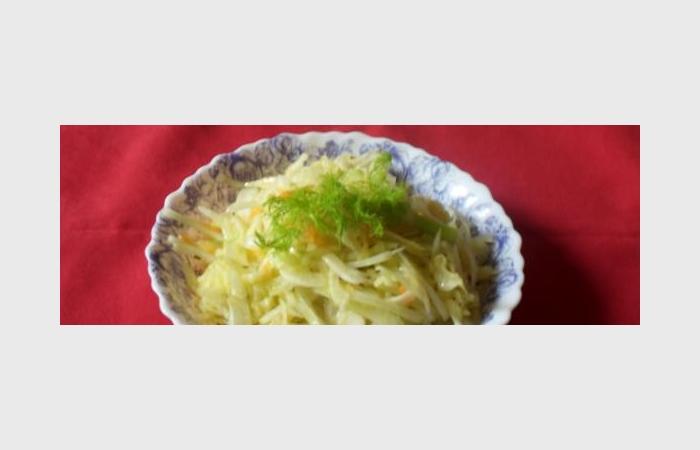 Rgime Dukan (recette minceur) : Salade de fenouil  l'orange #dukan https://www.proteinaute.com/recette-salade-de-fenouil-a-l-orange-10917.html