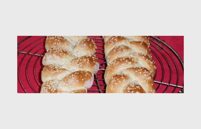 R�gime Dukan (recette minceur) : Pain tress� #dukan https://www.proteinaute.com/recette-pain-tresse-10920.html