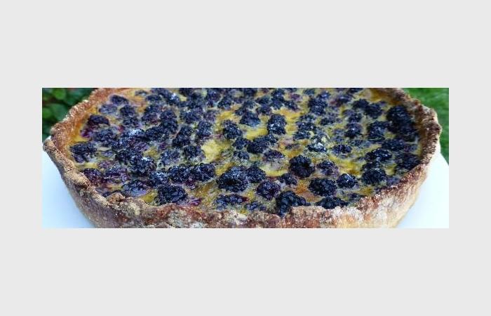 R�gime Dukan (recette minceur) : Tarte aux m�res sauvages #dukan https://www.proteinaute.com/recette-tarte-aux-mures-sauvages-10931.html