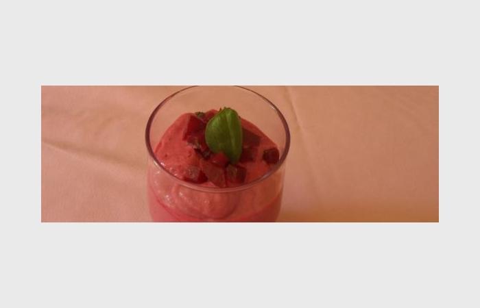R�gime Dukan (recette minceur) : Mousse de betterave rouge #dukan https://www.proteinaute.com/recette-mousse-de-betterave-rouge-10959.html