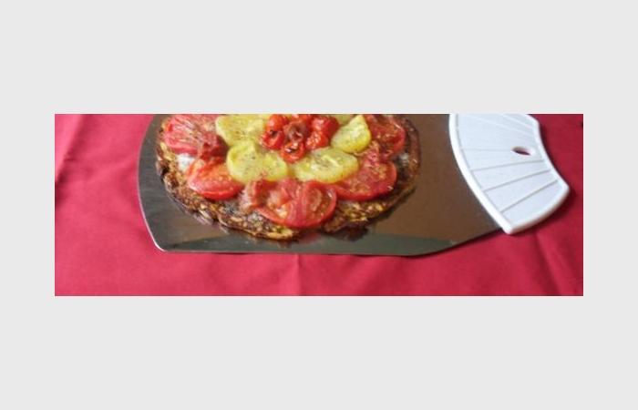 R�gime Dukan (recette minceur) : Pizza du jardinier #dukan https://www.proteinaute.com/recette-pizza-du-jardinier-10988.html