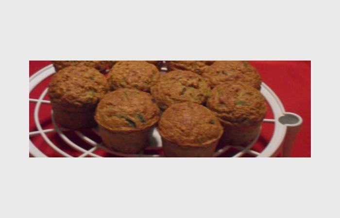 Régime Dukan (recette minceur) : Muffin chèvre courgette #dukan https://www.proteinaute.com/recette-muffin-chevre-courgette-10991.html