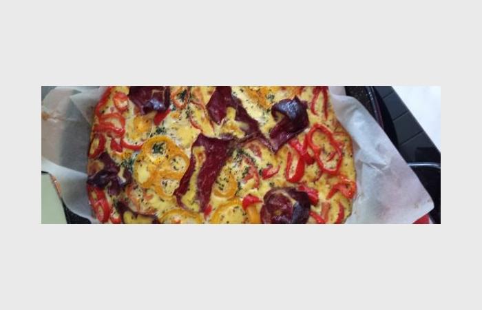 Rgime Dukan (recette minceur) : Flan tortilla au grison #dukan https://www.proteinaute.com/recette-flan-tortilla-au-grison-11005.html