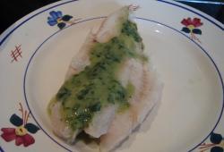 Recette Dukan : Filets de merlan sauce pesto
