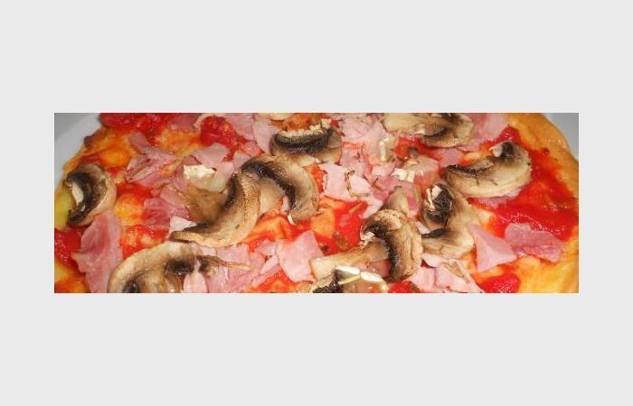 R�gime Dukan (recette minceur) : Pizza #dukan https://www.proteinaute.com/recette-pizza-11068.html