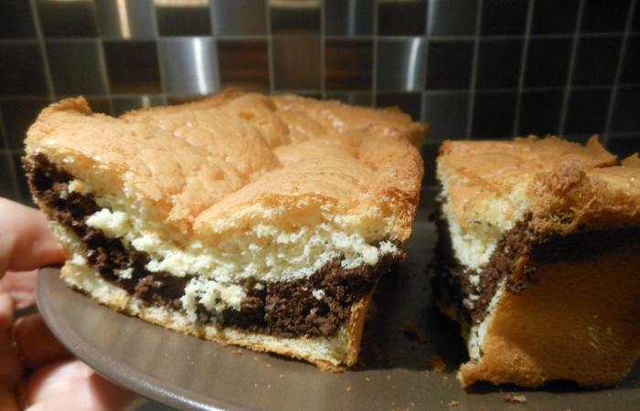 R�gime Dukan (recette minceur) : G�teau marbr� au gluten de bl� #dukan https://www.proteinaute.com/recette-gateau-marbre-au-gluten-de-ble-11126.html