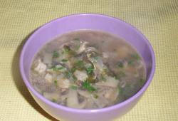 Recette Dukan : Soupe de poulet 