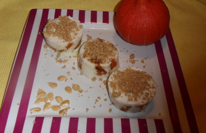 R�gime Dukan (recette minceur) : Crumble de potimaron aux yaourt #dukan https://www.proteinaute.com/recette-crumble-de-potimaron-aux-yaourt-11160.html