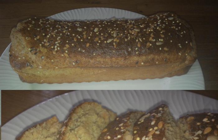 R�gime Dukan (recette minceur) : Cake sal� aux 2 poissons #dukan https://www.proteinaute.com/recette-cake-sale-aux-2-poissons-11199.html