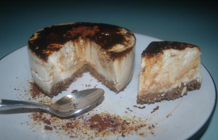 Régime Dukan (recette minceur) : Cheese cake café coco #dukan https://www.proteinaute.com/recette-cheese-cake-cafe-coco-11205.html
