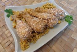 Recette Dukan : Pilons de poulet panés