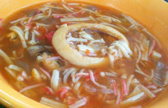 R�gime Dukan (recette minceur) : Bouillabaisse #dukan https://www.proteinaute.com/recette-bouillabaisse-11225.html