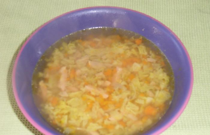 Rgime Dukan (recette minceur) : Soupe paysanne #dukan https://www.proteinaute.com/recette-soupe-paysanne-11268.html