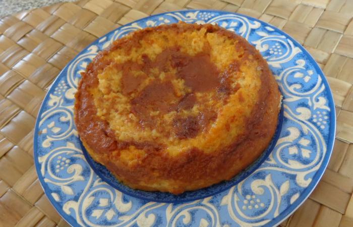 R�gime Dukan (recette minceur) : G�teau fa�on semoule au caramel #dukan https://www.proteinaute.com/recette-gateau-facon-semoule-au-caramel-11288.html
