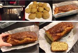 Recette Dukan : Gâteaux ou cake ou pain moelleux kon'psy'- pp. recette 3 en 1 (goûter ou petit déj´ et anti craquage)
