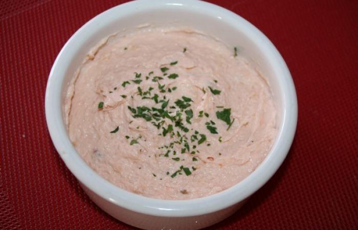 R�gime Dukan (recette minceur) : Rillettes aux deux saumons #dukan https://www.proteinaute.com/recette-rillettes-aux-deux-saumons-114.html