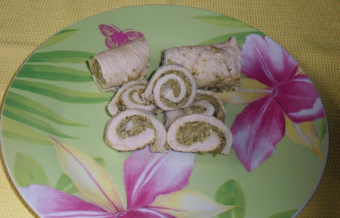 R�gime Dukan (recette minceur) : Roul� de dinde (cuisson � la vapeur) #dukan https://www.proteinaute.com/recette-roule-de-dinde-cuisson-a-la-vapeur-11400.html