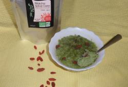 Recette Dukan&nbsp;: Cr�me de konjac au th� Matcha 