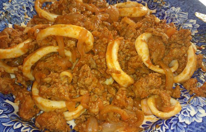 Régime Dukan (recette minceur) : Veau et calmars façon encornets farçis #dukan https://www.proteinaute.com/recette-veau-et-calmars-facon-encornets-farcis-11421.html