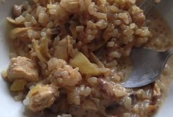 Recette Dukan : Risotto poulet fromage