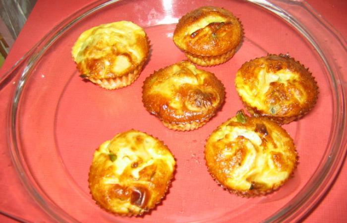Régime Dukan (recette minceur) : Muffins salés au poireau #dukan https://www.proteinaute.com/recette-muffins-sales-au-poireau-1149.html