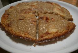 Recette Dukan : Gâteau flan de perle de konjac vahiné sur poire