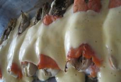 Recette Dukan : Roulades de chicons au saumon fumé et sauce hollandaise