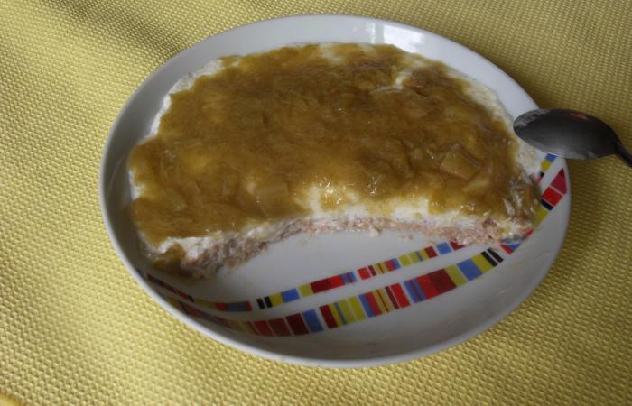 Régime Dukan (recette minceur) : Porridge à la rhubarbe et spyllium #dukan https://www.proteinaute.com/recette-porridge-a-la-rhubarbe-et-spyllium-11559.html
