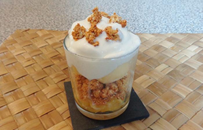 R�gime Dukan (recette minceur) : Crumble ultra gourmand chaud/froid #dukan https://www.proteinaute.com/recette-crumble-ultra-gourmand-chaud-froid-11560.html
