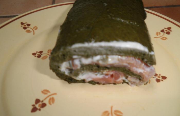 R�gime Dukan (recette minceur) : Roul� d'�pinard fum� de brebis #dukan https://www.proteinaute.com/recette-roule-d-epinard-fume-de-brebis-11646.html