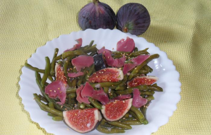 Rgime Dukan (recette minceur) : Salade de haricots verts #dukan https://www.proteinaute.com/recette-salade-de-haricots-verts-11652.html