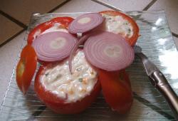 Recette Dukan : Tomate fraiche farcie au crabe 