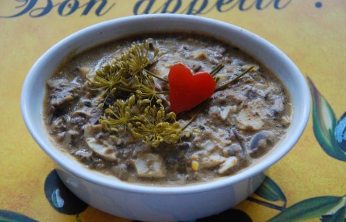 R�gime Dukan (recette minceur) : Pat� de foie de ma grand m�re #dukan https://www.proteinaute.com/recette-pate-de-foie-de-ma-grand-mere-1169.html