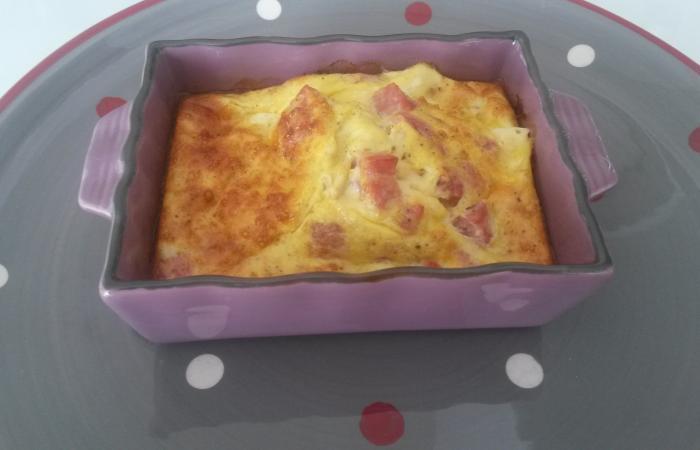 Régime Dukan (recette minceur) : Quiche lorraine sans pâte #dukan https://www.proteinaute.com/recette-quiche-lorraine-sans-pate-11701.html