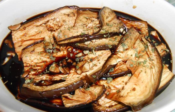 R�gime Dukan (recette minceur) : Salade d'aubergines #dukan https://www.proteinaute.com/recette-salade-d-aubergines-11704.html