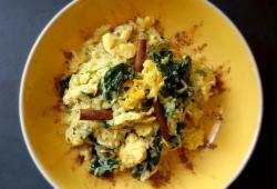 Recette Dukan : Riz de konjac au curry jaune et lait de coco 