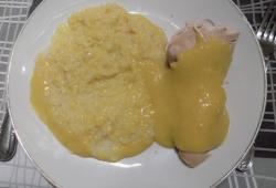 Recette Dukan : Poule au curry et riz de konjac