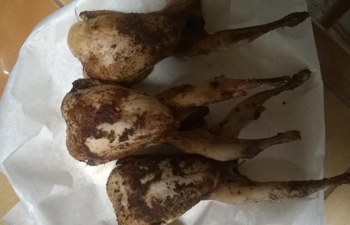 R�gime Dukan (recette minceur) : Caille r�tie au pain d �pices  #dukan https://www.proteinaute.com/recette-caille-rotie-au-pain-d-epices-11884.html