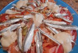 Recette Dukan : Salade tomates aux anchois