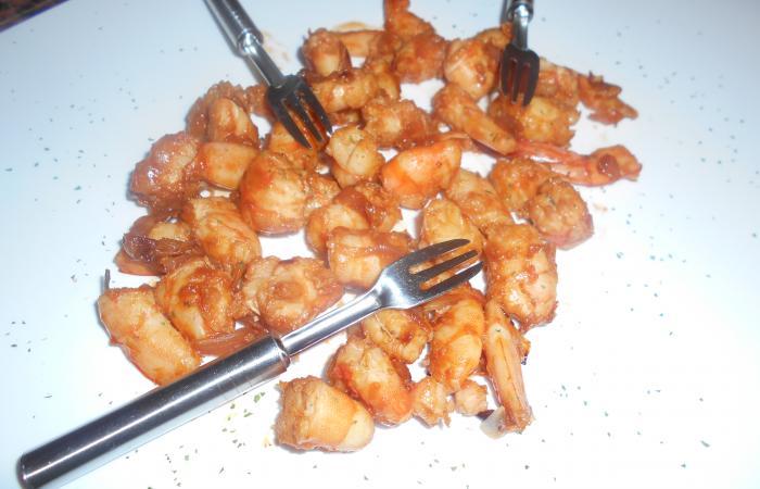 Rgime Dukan (recette minceur) : Crevettes piquantes caramliss #dukan https://www.proteinaute.com/recette-crevettes-piquantes-caramelises-12046.html