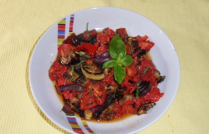 Régime Dukan (recette minceur) : Ratatouille à la plancha #dukan https://www.proteinaute.com/recette-ratatouille-a-la-plancha-12078.html