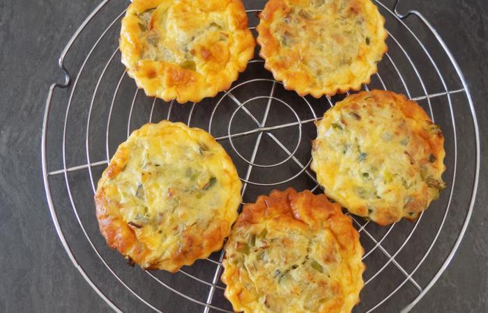 R�gime Dukan (recette minceur) : Mini flamiches #dukan https://www.proteinaute.com/recette-mini-flamiches-12090.html