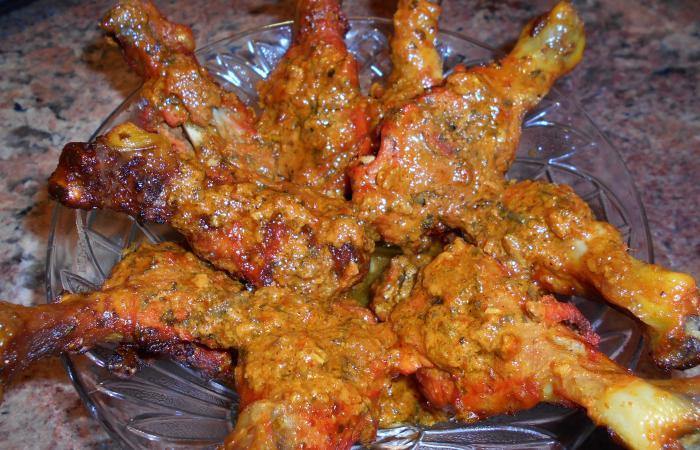 R�gime Dukan (recette minceur) : Pilons Tandoori #dukan https://www.proteinaute.com/recette-pilons-tandoori-12133.html