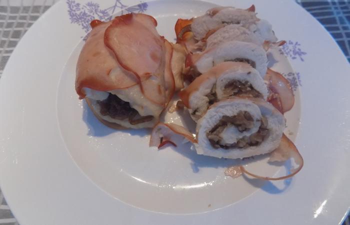 R�gime Dukan (recette minceur) : Roul� de dinde aux �chalotes #dukan https://www.proteinaute.com/recette-roule-de-dinde-aux-echalotes-12151.html