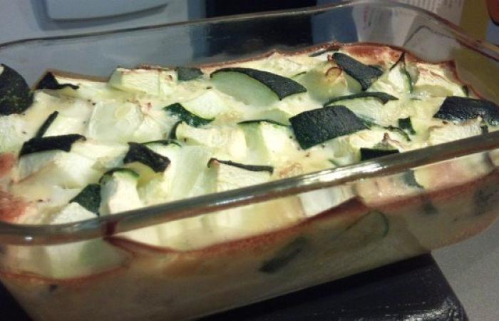 Clafoutis aux courgettes