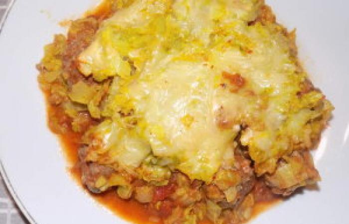 R�gime Dukan (recette minceur) : Gratin de chou aux boulettes de boeuf #dukan https://www.proteinaute.com/recette-gratin-de-chou-aux-boulettes-de-boeuf-12168.html