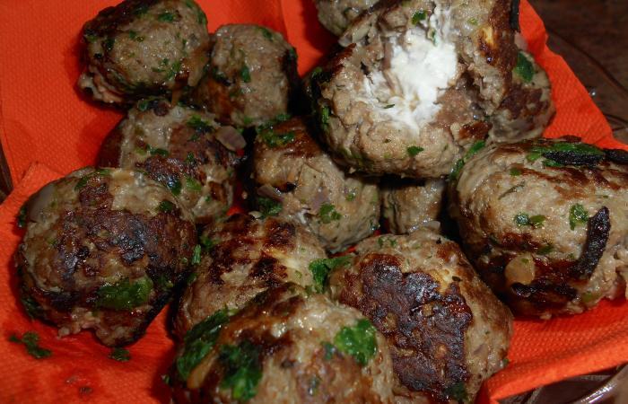 Boulettes farcies au fromage