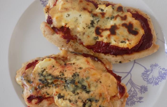 R�gime Dukan (recette minceur) : Escalope gratin�e  #dukan https://www.proteinaute.com/recette-escalope-gratinee-12237.html