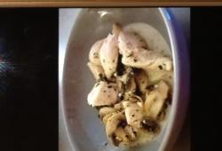 Recette Dukan : Poulet ch�vre et champignons